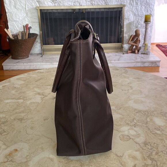 Land’s End Nylon & Leather Tote Bag - Picture 8 of 16